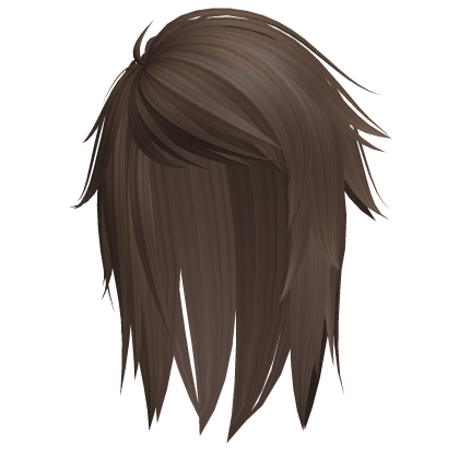 Emo Hair in Brown Roblox item