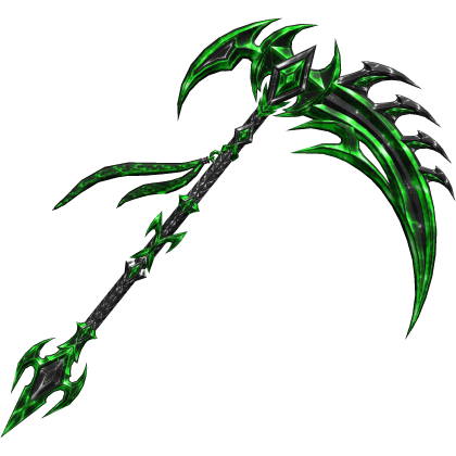 Green and Black Soul Snatcher Scythe