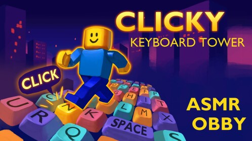Clicky Keyboard Tower