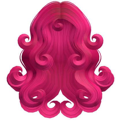 Mermaid Siren Swirls Hot Pink