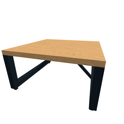 ACNH Ironwood Table (Natural)