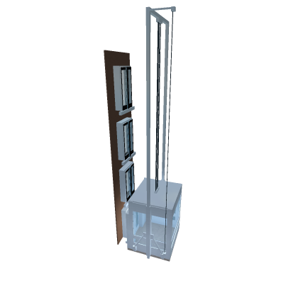 Mall Glass Elevator