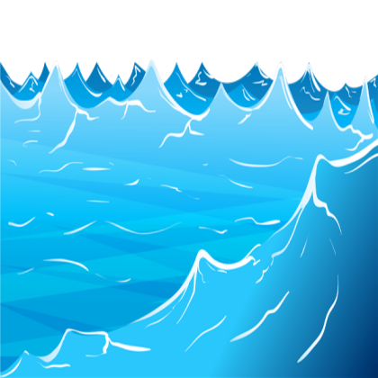 Cartoon Sea Transparent Roblox decal