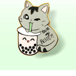 Bubble tea cats :3
