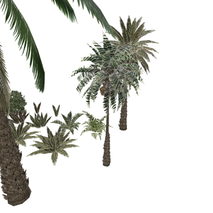 Foliage Pack (Realistic) - Tree Bush Grass