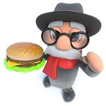 Elderly cheeseburgers