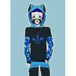 Blue Fox-y Admin of Robux [Group / Official]