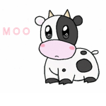 moo for cow