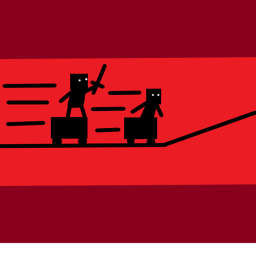 Cart Fight Into George