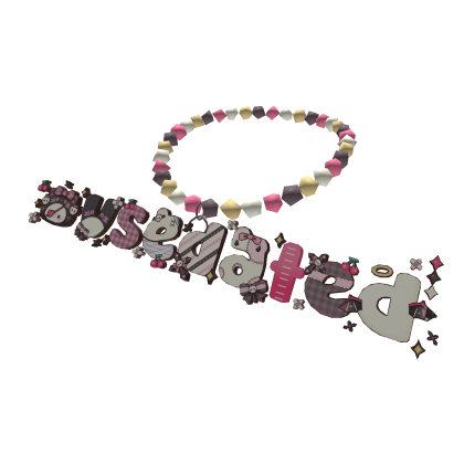 vsedated necklace Roblox item