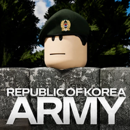 Republic of Korea Armyˌ Roblox group icon