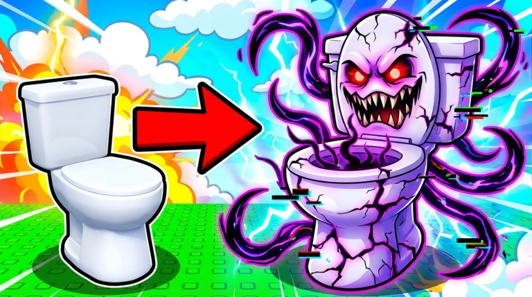Crazy Merge Toilet Wiki: juego de Crianza, Idle | Roblox