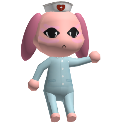 Nurse Plushie Animal Hospital Left Shoulder Pal