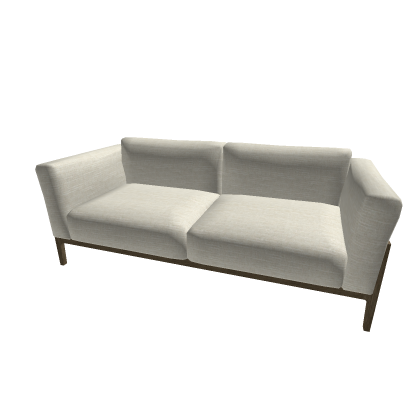 soft quality white sofa