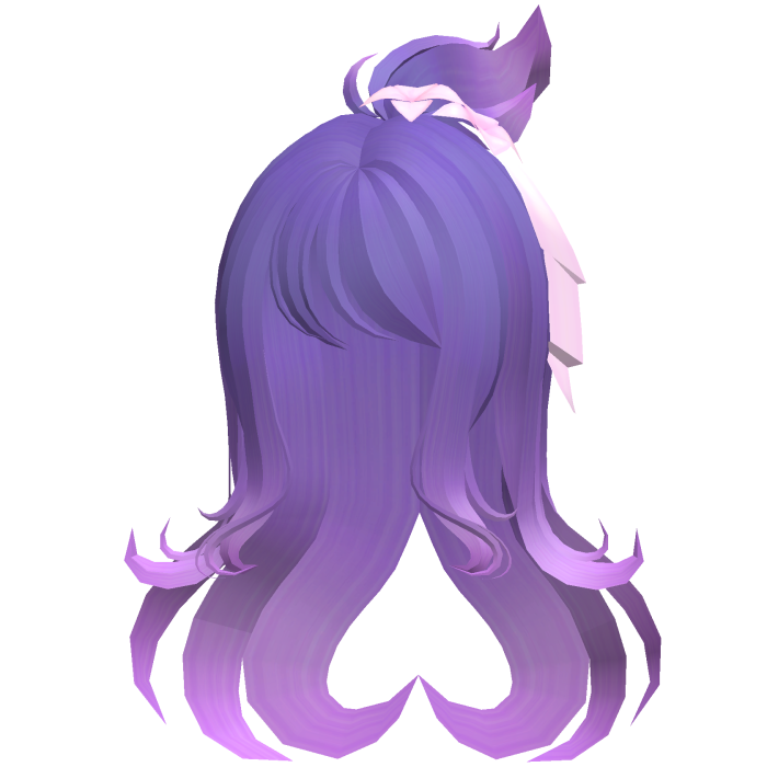 kiriko hydrangea purple pink fade heart hair