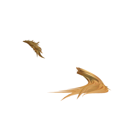 medieval golden unicorn hair Roblox item