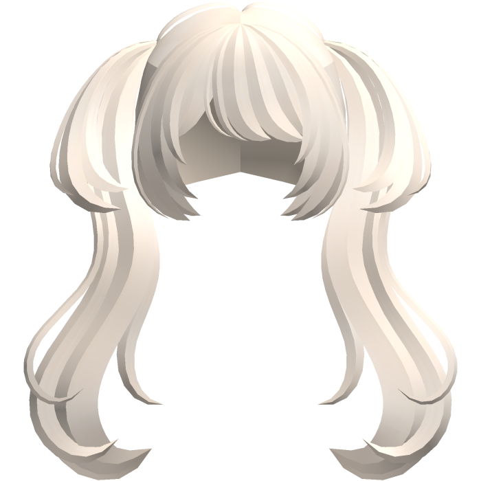 🐾 wispy anime moe cute big pigtails blonde