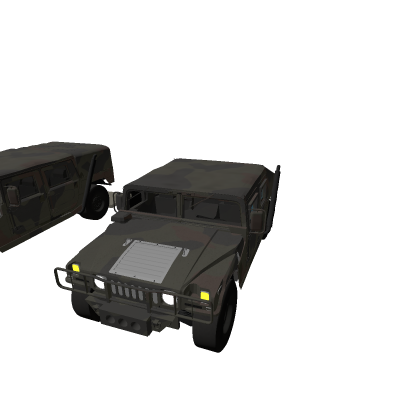 Armored Humvee.
