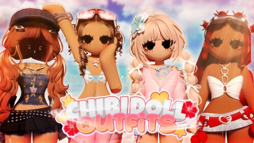 [SUMMER] Chibi Doll Outfits 🏝️🛒