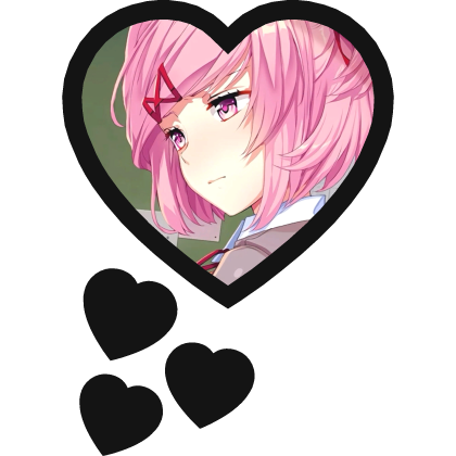 Natsuki Thinking Hearts Literature Club