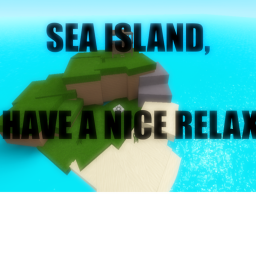 Sea island. icon