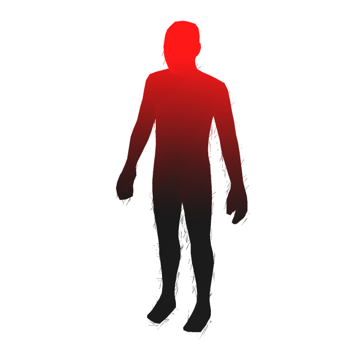 Red Gradient Outline Aura