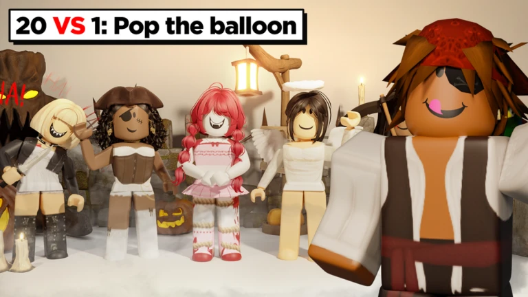 [🎃] 20 vs 1: Pop The Balloon🎈