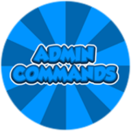 Admin Commands Decal Image Icon Roblox decal