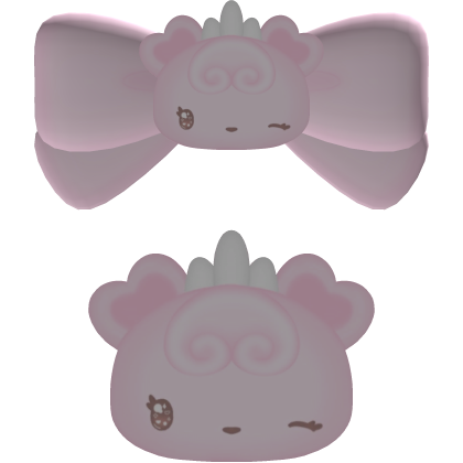 ♡ princess numnom hairclip with bow