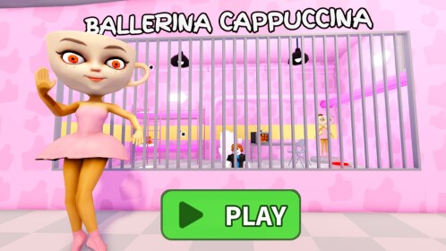 ☕️BALLERINA CAPPUCCINA PRISON RUN!
