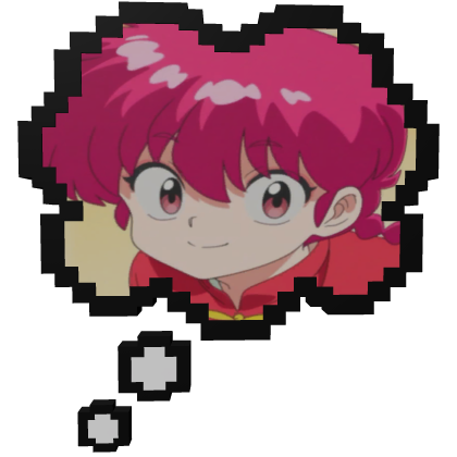 Ranma Saotome RANMA 1/2 | Thinking Bubble 
