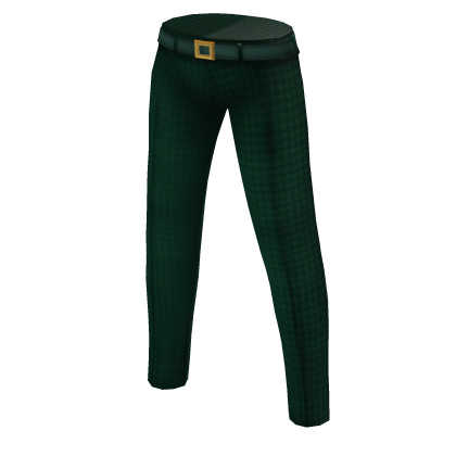 Slim Fit Trousers | Dark Green