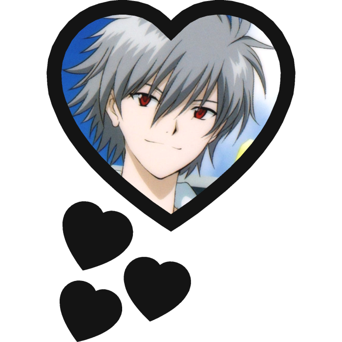Kaworu Nagisa Thinking Hearts Neon Genesis NGE