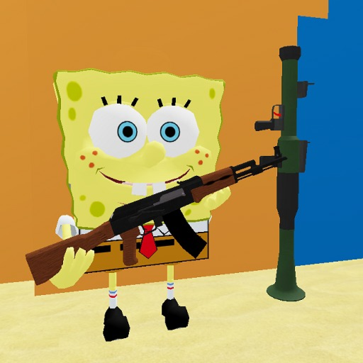 Battles in City of Bikini Bottom official Roblox game thumbnail