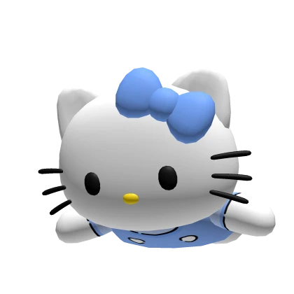 Blue Kitty On Head | Roblox Item - Rolimon's