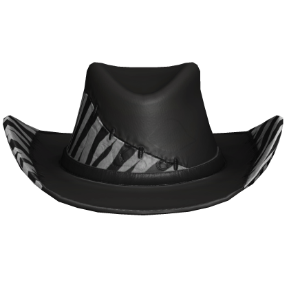 Zebra Stitch Cowboy Hat