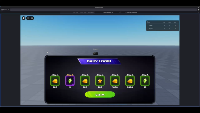 Daily Rewards System preview 1