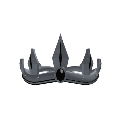Silver/Obsidian Crown