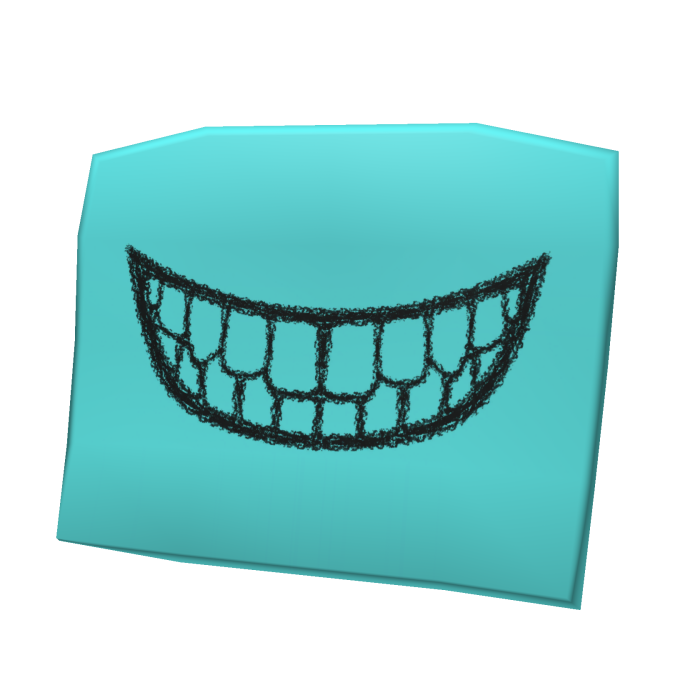 Sticky Notes Demon Smile