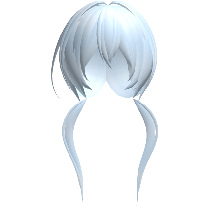 Blue Niche Horror Protagonist Vkei Pigtails 9.  