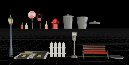 City Asset pack ! easily COMPATIBLE with STUDS preview 1