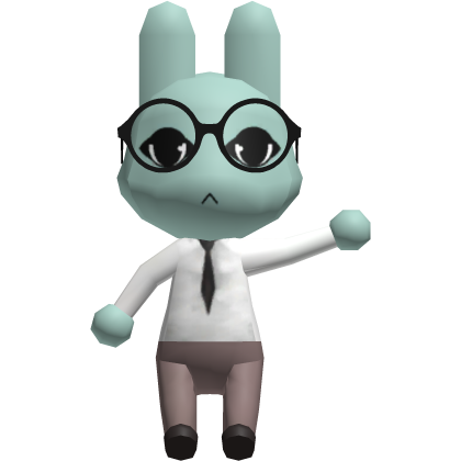 News Bunny on your Head (Animal Hospital)