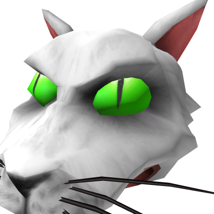 Cat head poseed