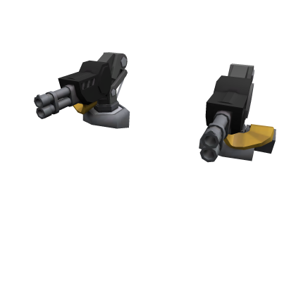 Black Shoulder Turrets