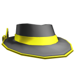Yellow Angelic Fedora