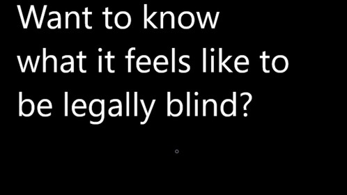 Bad Vision Simulation