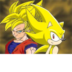 Sonic and goku roblox battle squad!