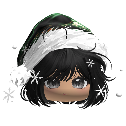Christmas Bob w/Santa Hat (Black)