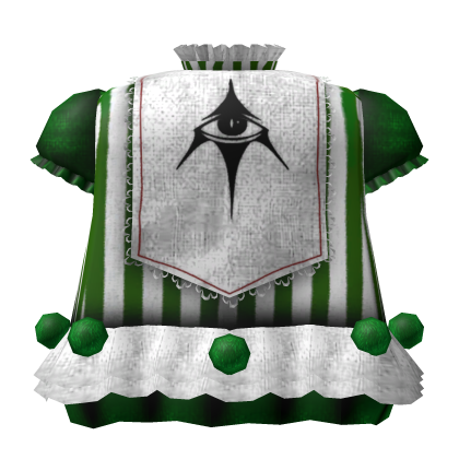 ҂ ♧ green gothic pierrot silly circus jester dress