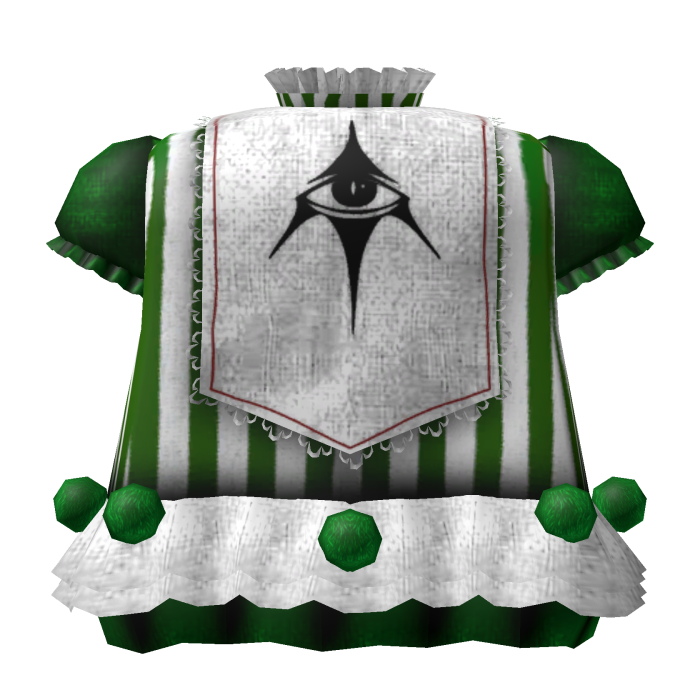 ҂ ♧ green gothic pierrot silly circus jester dress